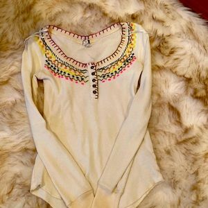 Long sleeve thermal top